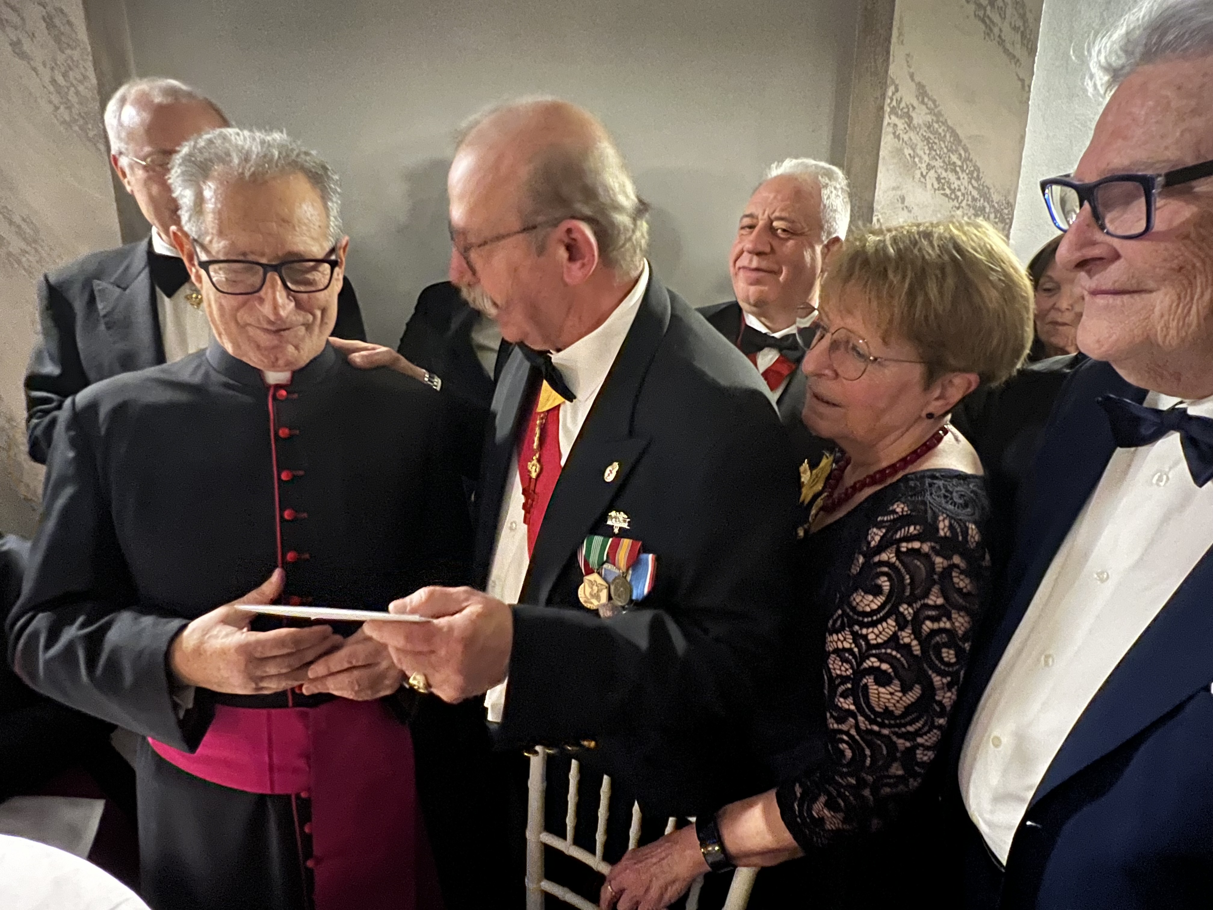 Unser Ordenskaplan, Monsignore Don Gino Di Ciocco feierte seinen 80. Geburtstag